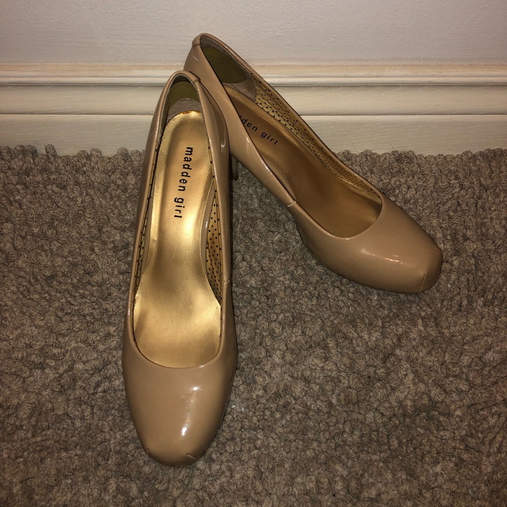 Nude Madden Girl Heels